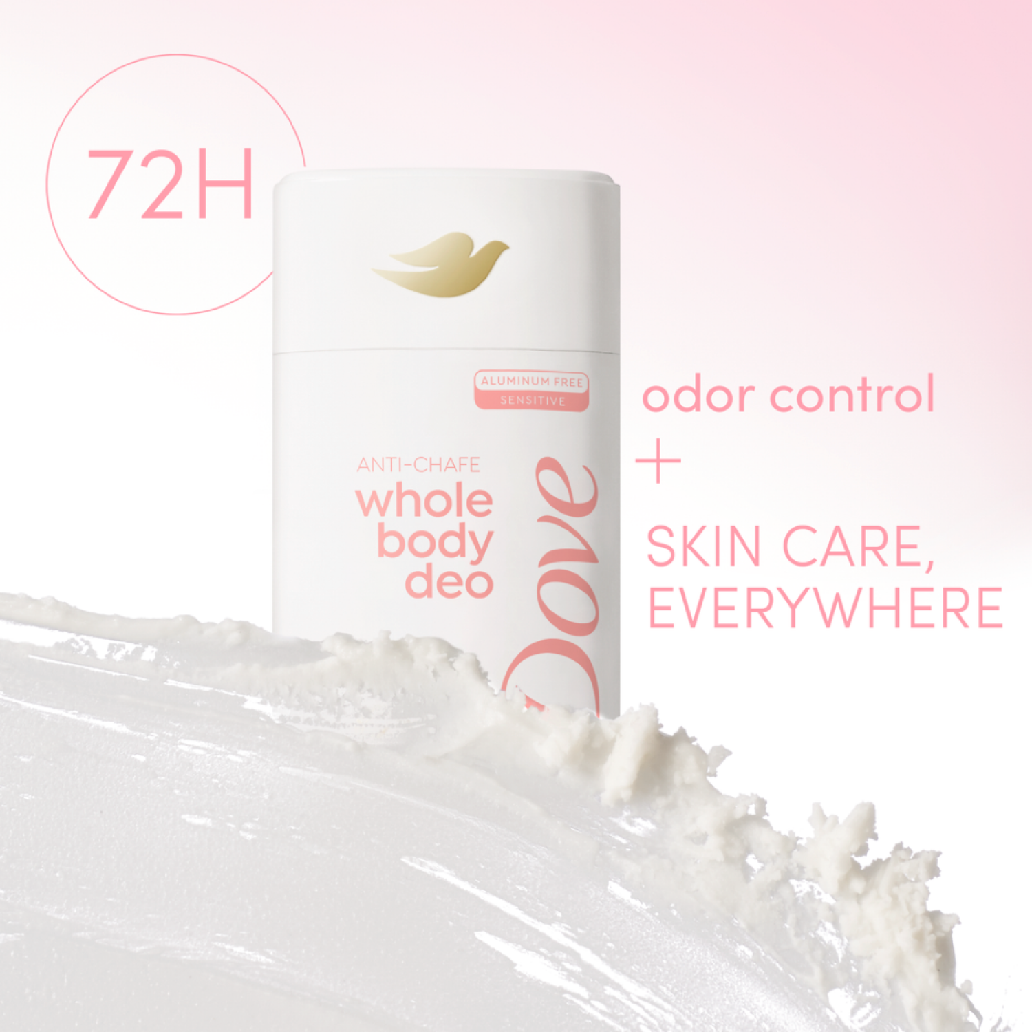 slide 7 of 7, Dove Raspberry & Rose Deodorant Stick 2.6 oz, 2.6 oz