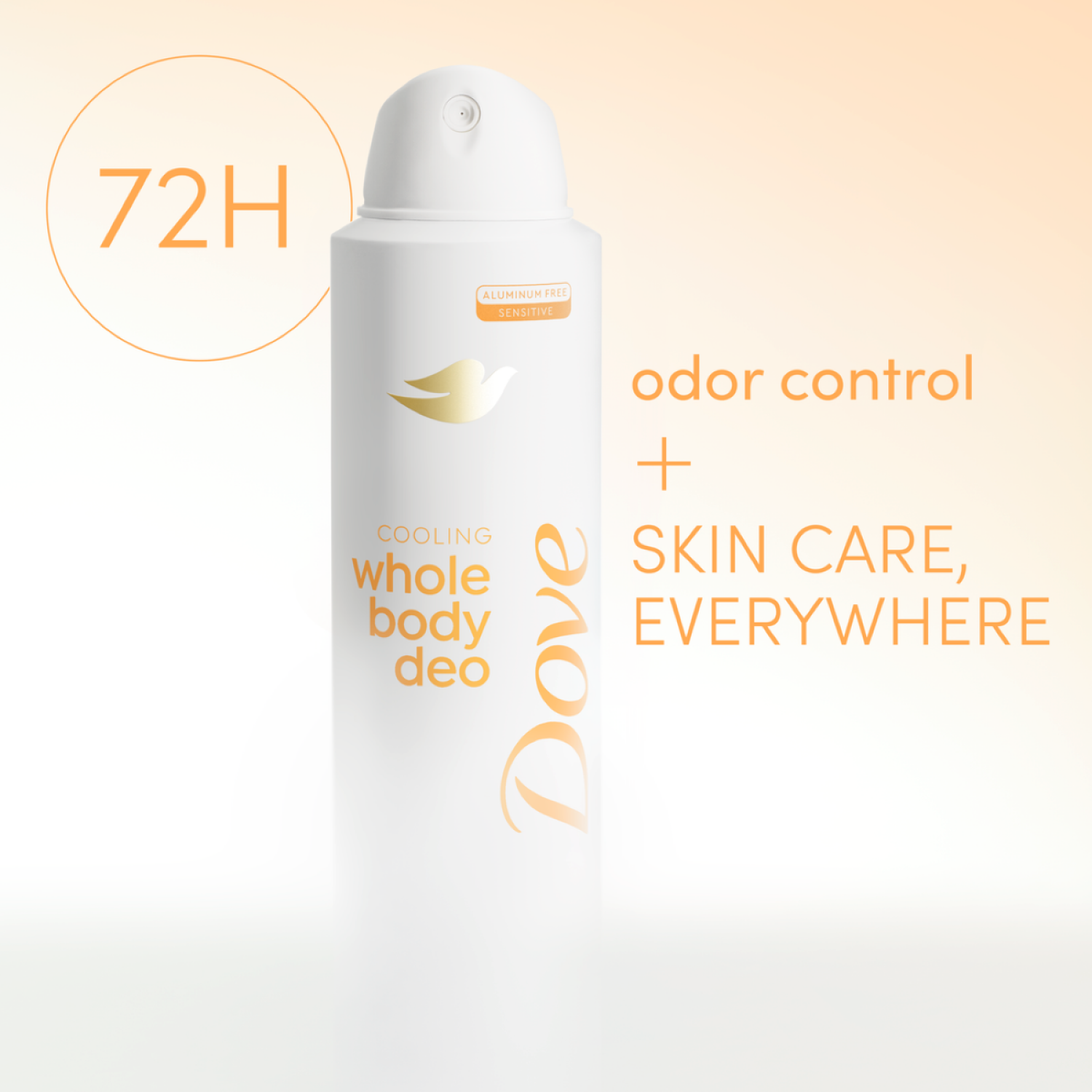 slide 5 of 6, Dove Woman's Deodorant Spray Peaches & Shea, 4 fl oz