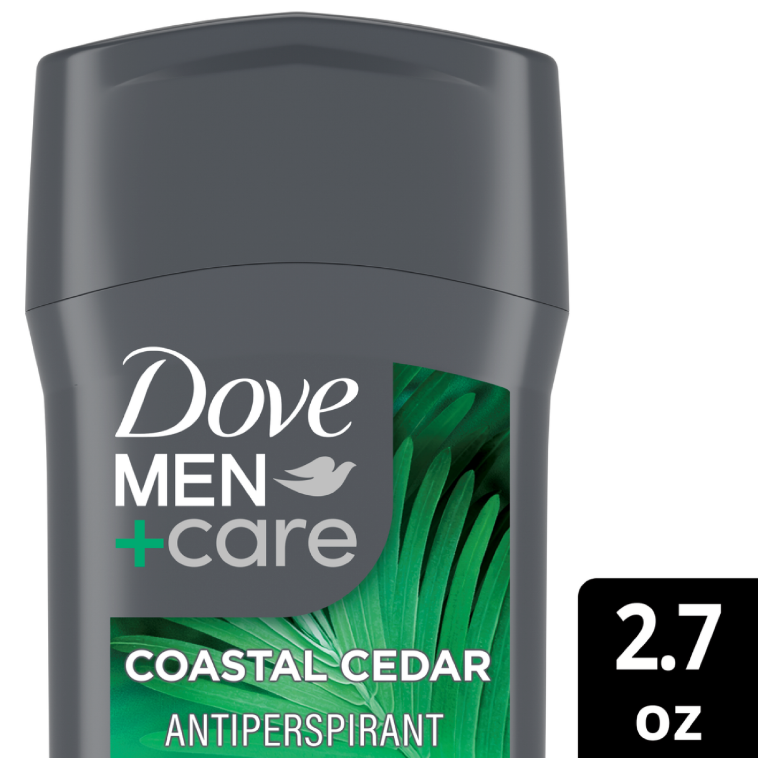 slide 1 of 6, Dove Men+Care Antiperpirant Deodorant for Men Coastal Cedar 2.7 OZ, 2.7 oz