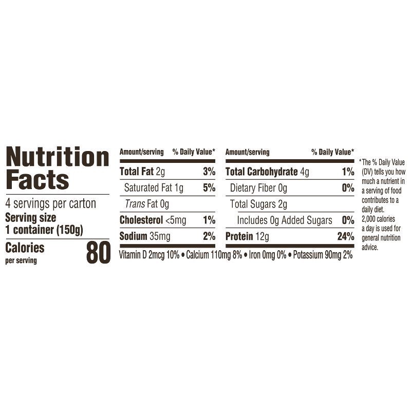 slide 3 of 4, Too Good & Co. Low Fat Lower Sugar Mixed Berry Greek Yogurt - 12g Protein 4ct/5.3oz Cups, 12 gram, 4 ct, 5.3 oz