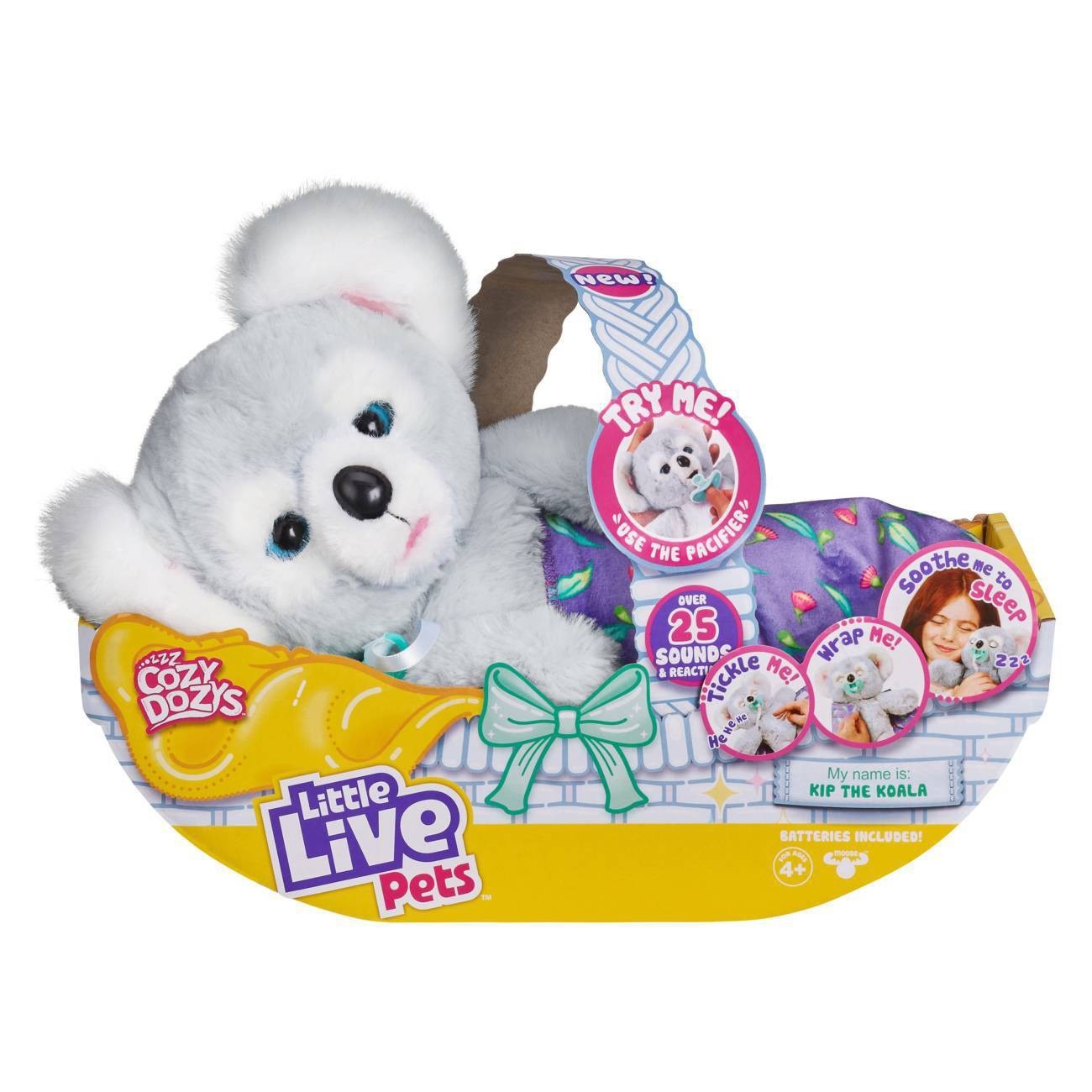 slide 1 of 15, Little Live Pets Cozy Dozys - Koala "Kip", 1 ct