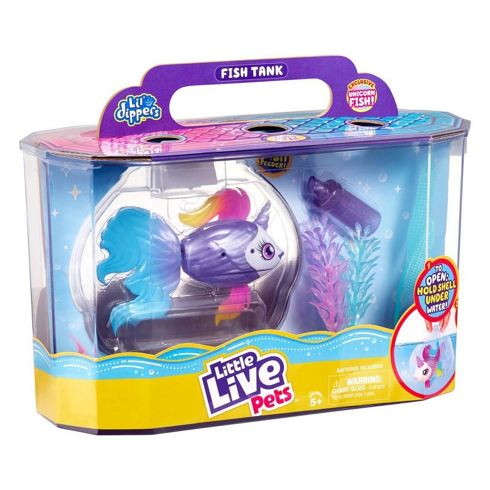 Unicornsea Little Live Pets Lil' Dippers Fish Playset