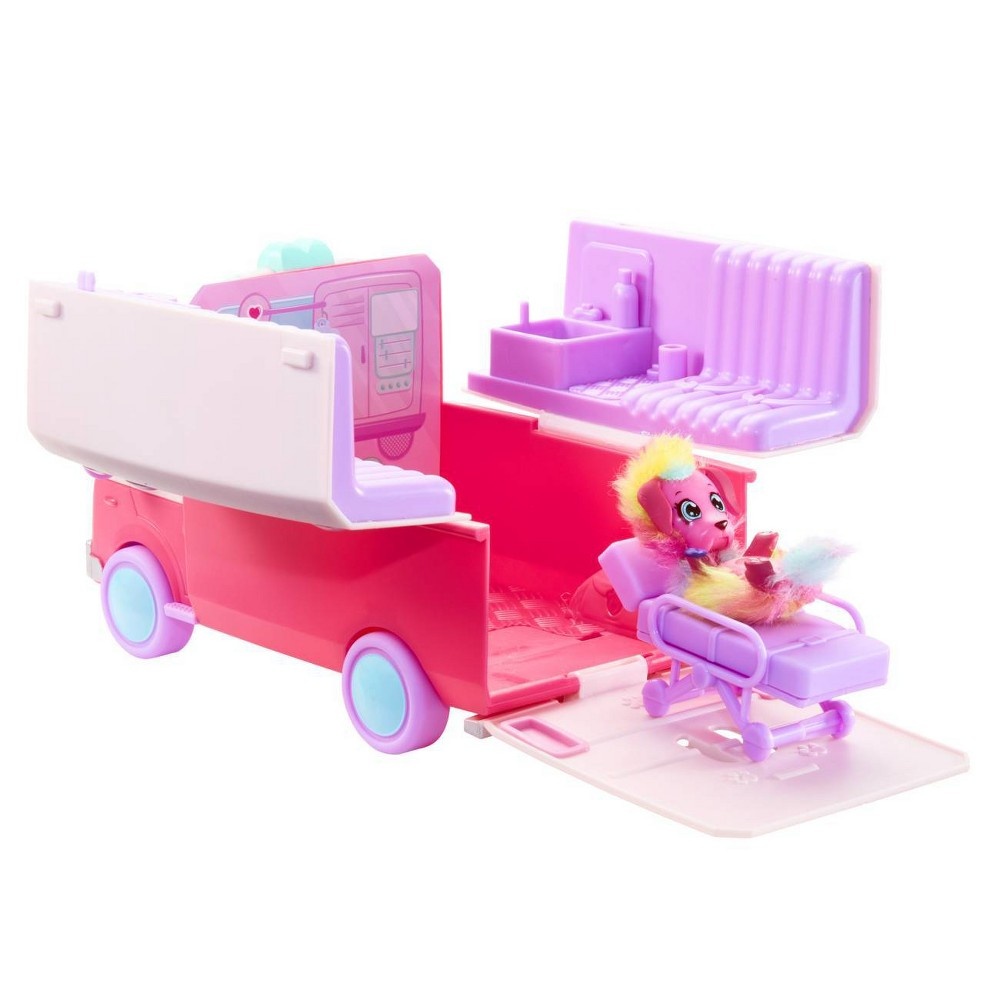 slide 3 of 9, Little Live Pets Scruff Surprise - Ambulance Playset, 1 ct