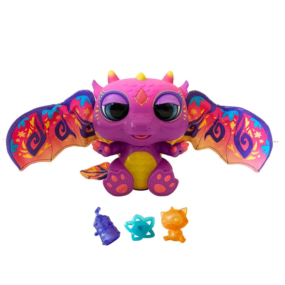 slide 9 of 9, FurReal Friends furReal Moodwings Baby Dragon Interactive Pet, 1 ct