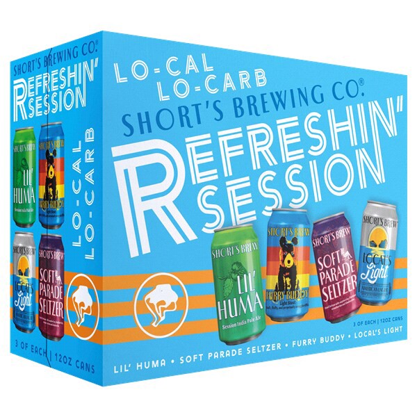 slide 4 of 5, Short's Refreshin' Session Variety Pack, 12 ct; 12 oz