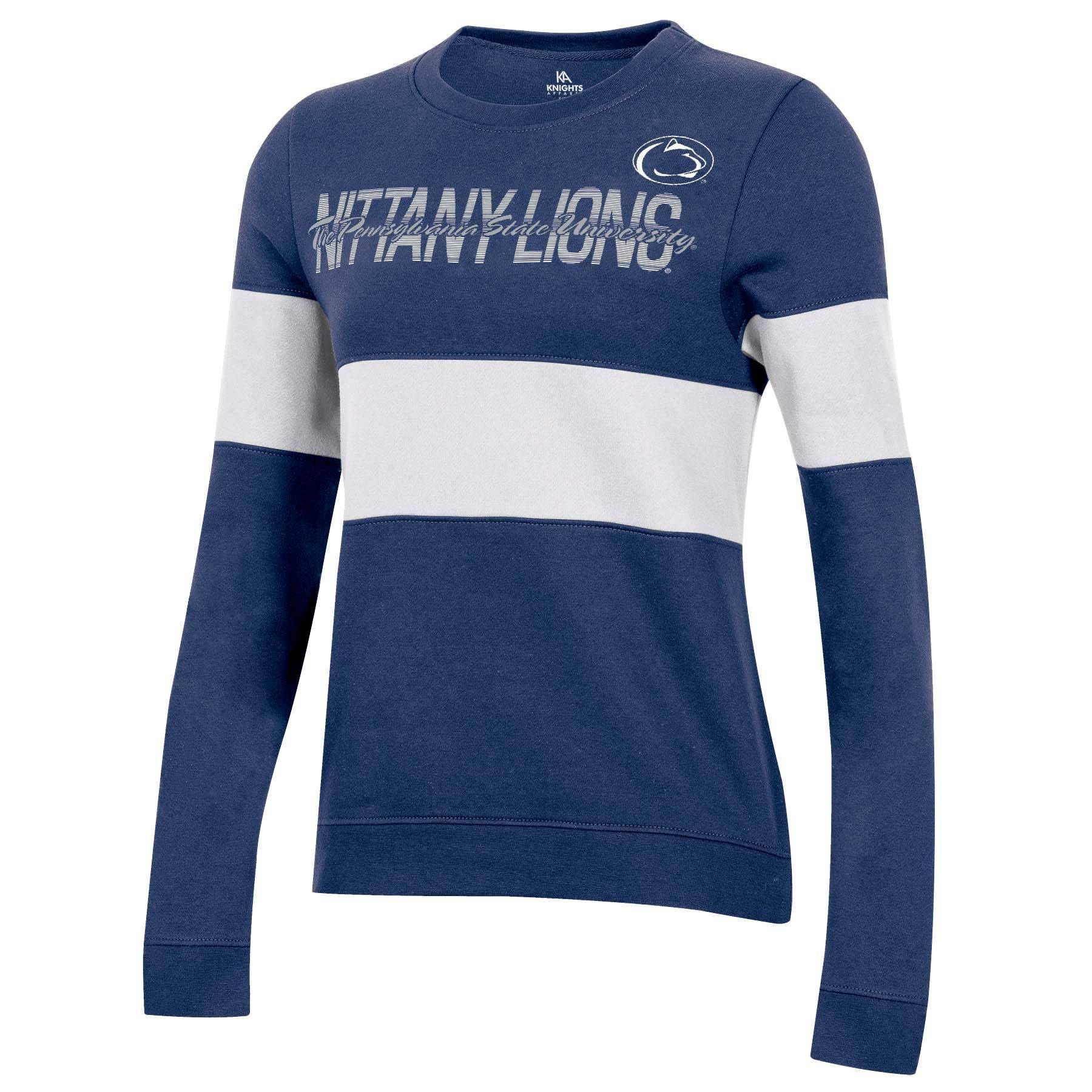 slide 1 of 2, NCAA Penn State Nittany Lions Women's Long Sleeve Crew Neck Sweatshirt - XL, 1 ct