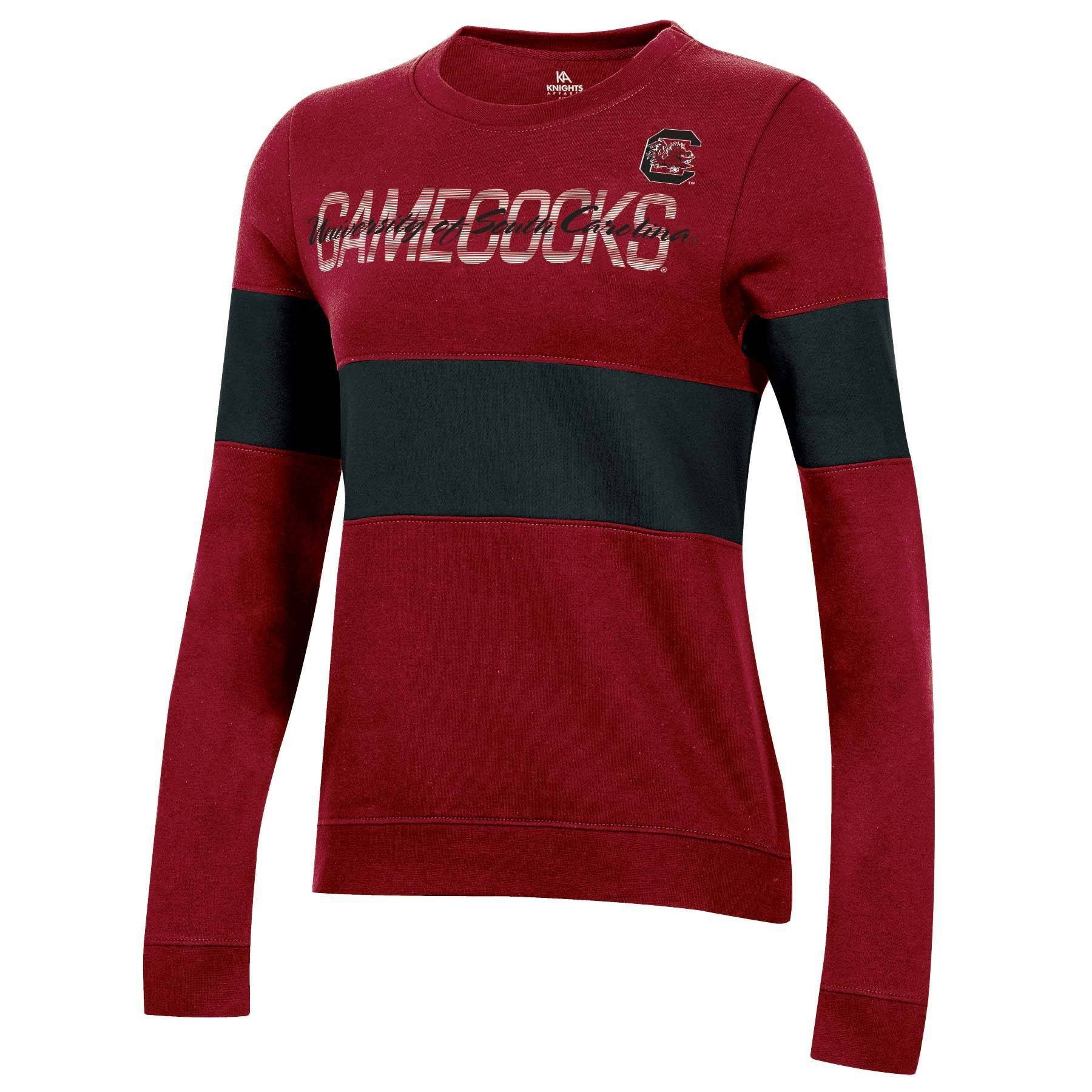 slide 1 of 2, NCAA South Carolina Gamecocks Women's Long Sleeve Crew Neck Sweatshirt - XL, 1 ct