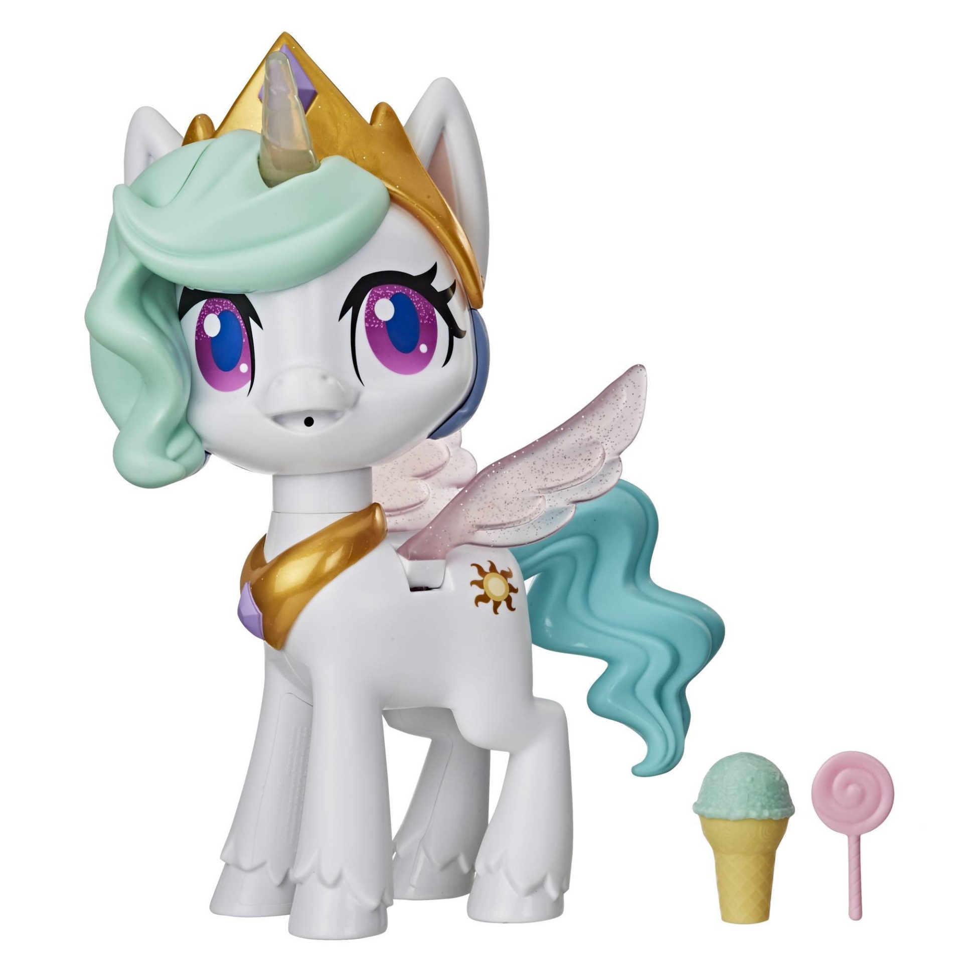 slide 1 of 3, My Little Pony Magical Kiss Unicorn Princess Celestia, 1 ct