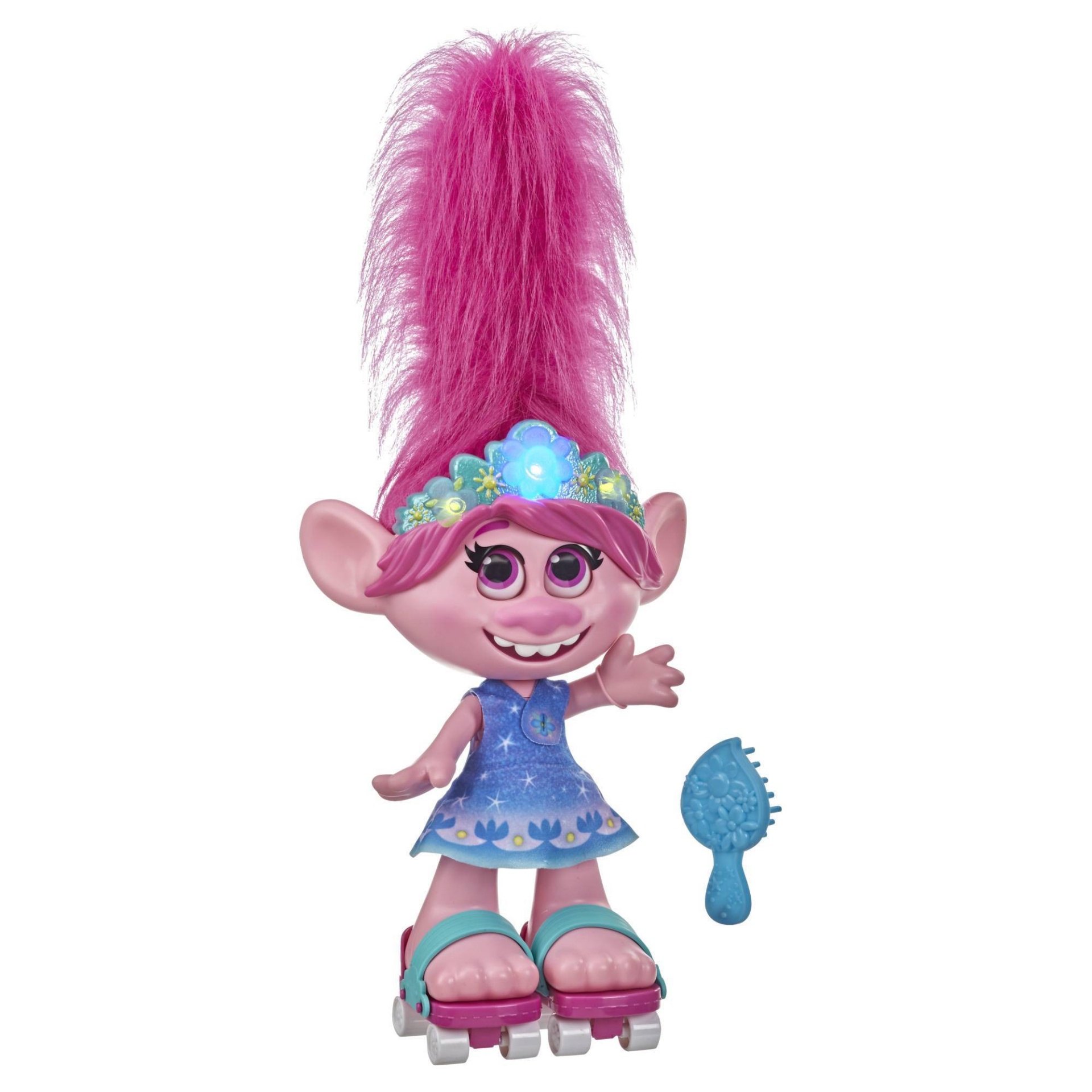 slide 1 of 3, Trolls Dancing Hair Poppy, 1 ct