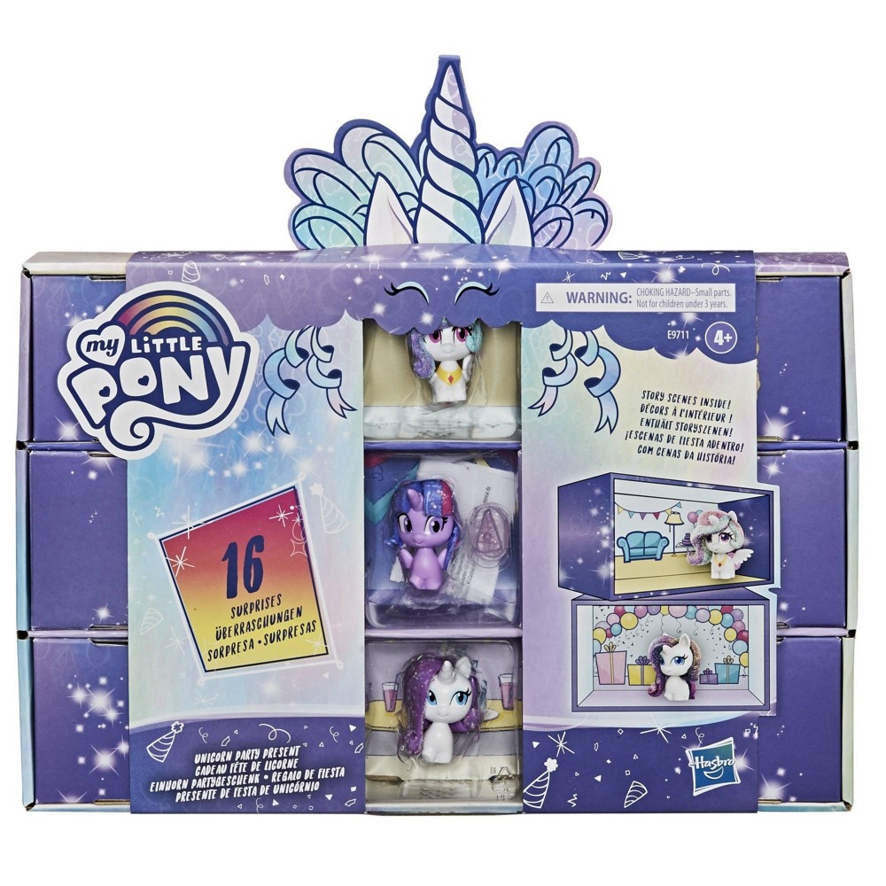 slide 2 of 3, My Little Pony Unicorn Party Present, 1 ct