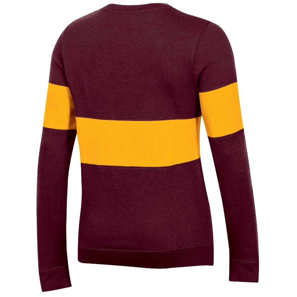 slide 2 of 2, NCAA Arizona State Sun Devils Women's Long Sleeve Crew Neck Sweatshirt - XL, 1 ct