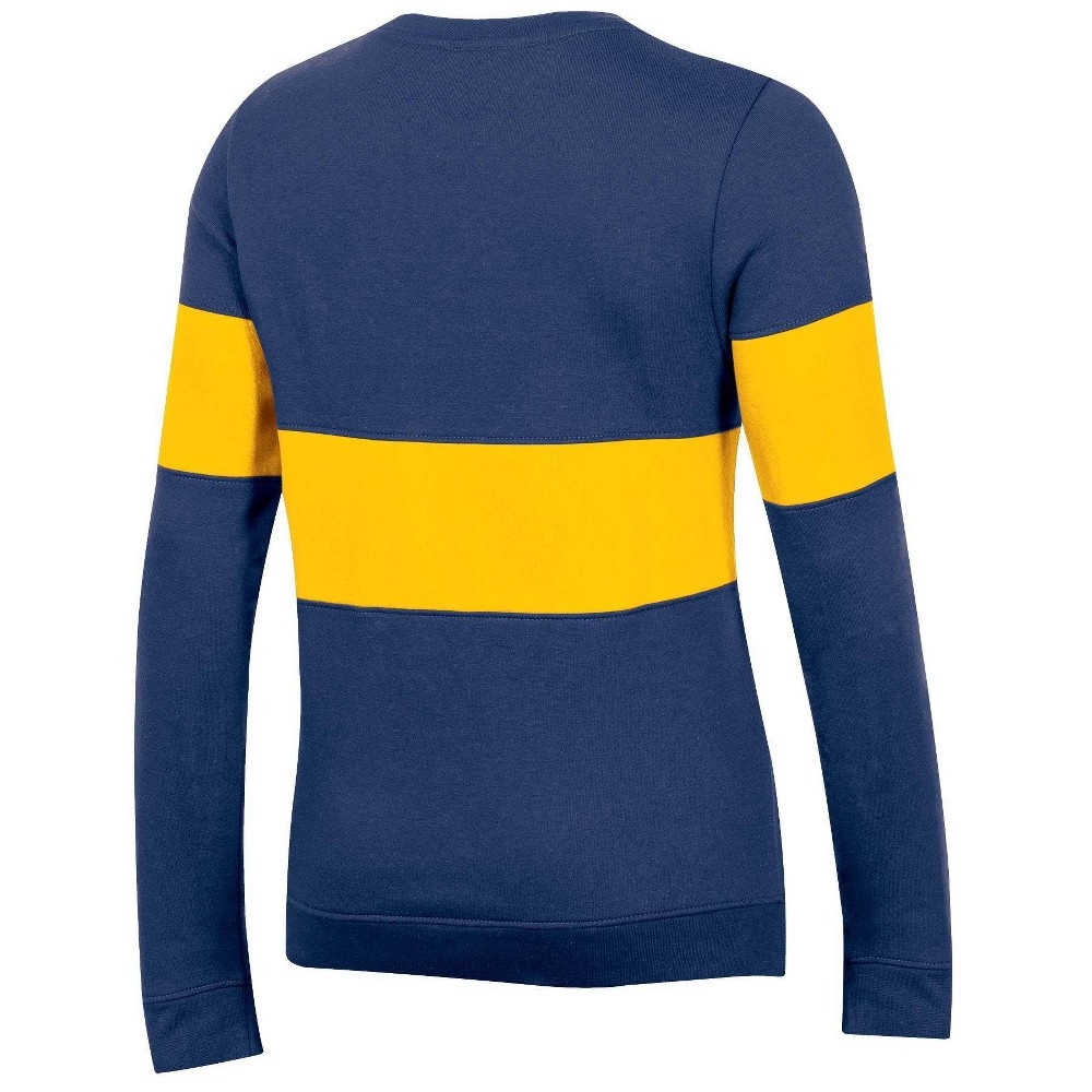 slide 2 of 2, NCAA Michigan Wolverines Women's Long Sleeve Crew Neck Sweatshirt - XL, 1 ct