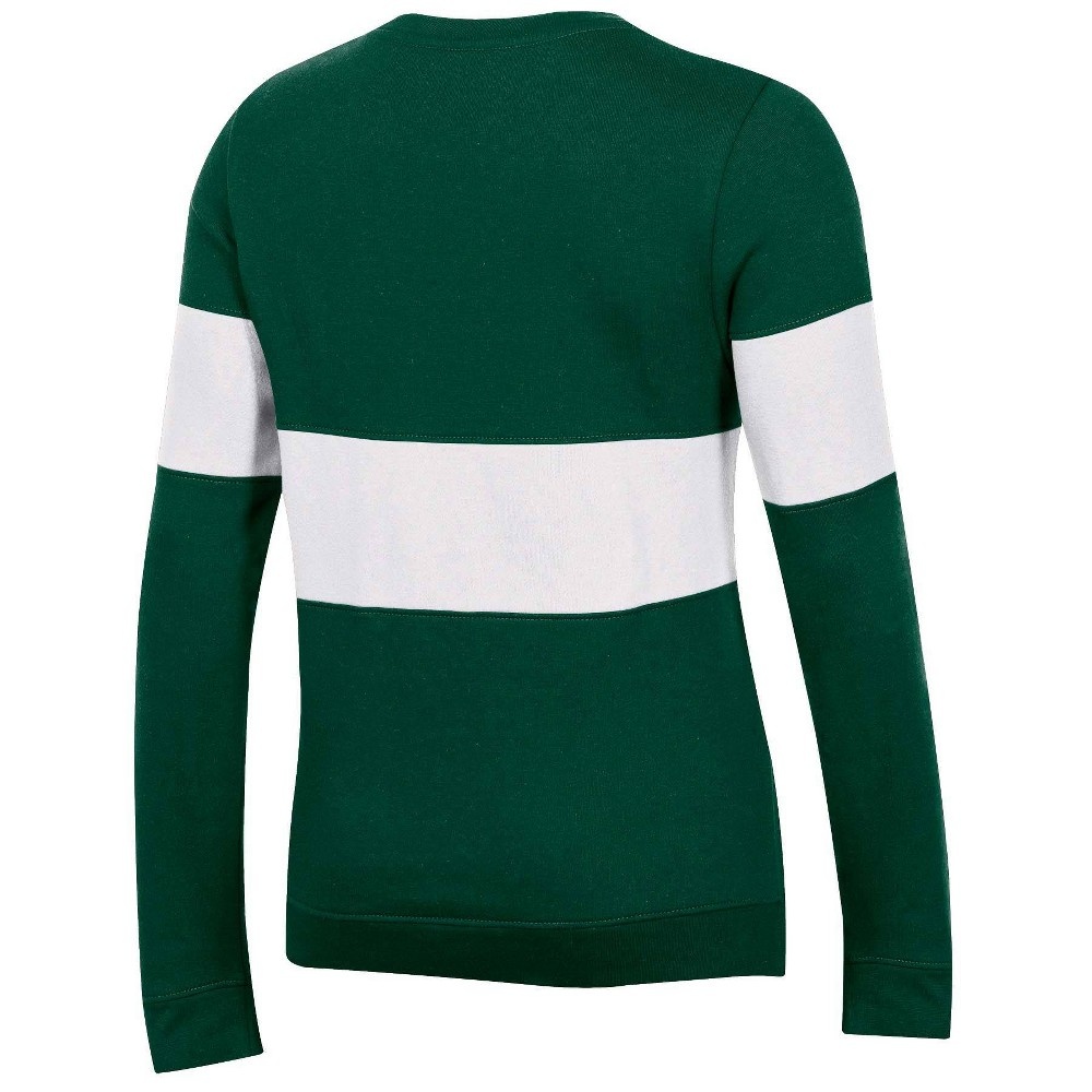 slide 2 of 2, NCAA Michigan State Spartans Women's Long Sleeve Crew Neck Sweatshirt - XL, 1 ct