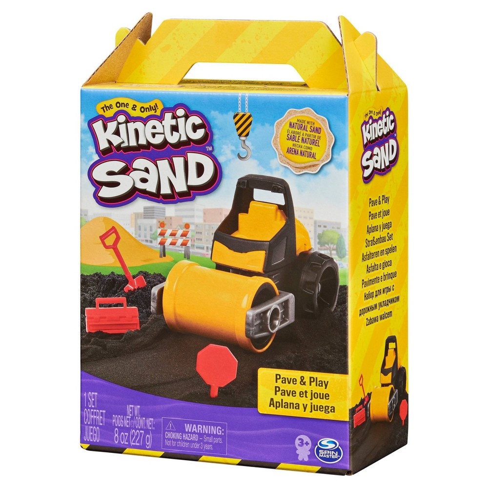 slide 5 of 6, Kinetic Sand Construction Paver, 1 ct