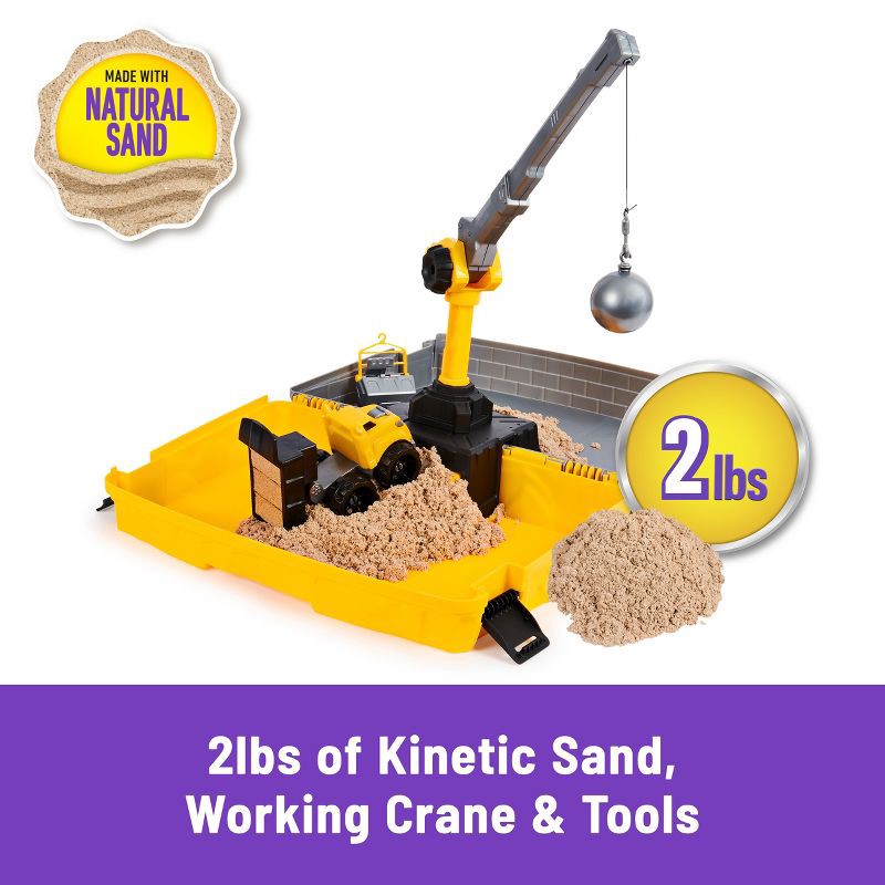 slide 13 of 16, Kinetic Sand Construction Site Kit, 1 ct