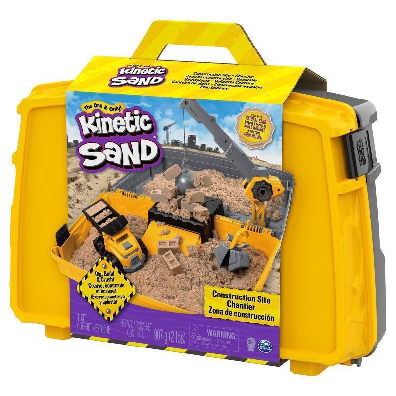 slide 8 of 16, Kinetic Sand Construction Site Kit, 1 ct