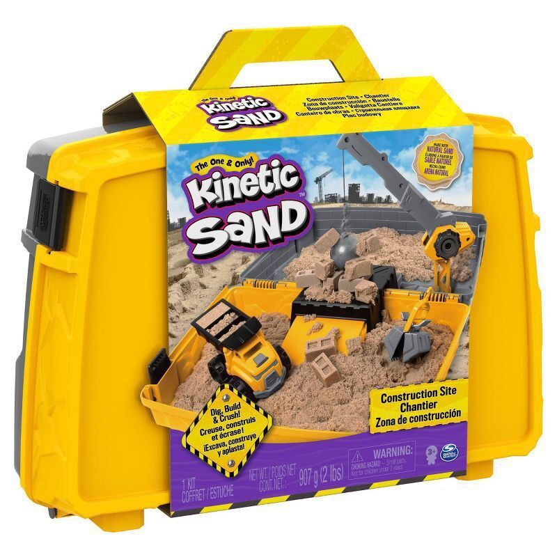 slide 9 of 16, Kinetic Sand Construction Site Kit, 1 ct