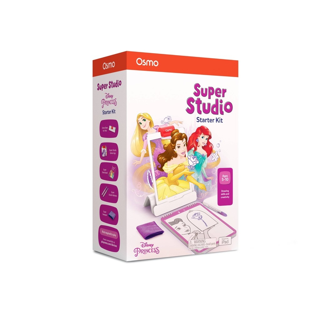 Osmo - Super Studio Disney Princess Starter Kit for iPad, Ages 5