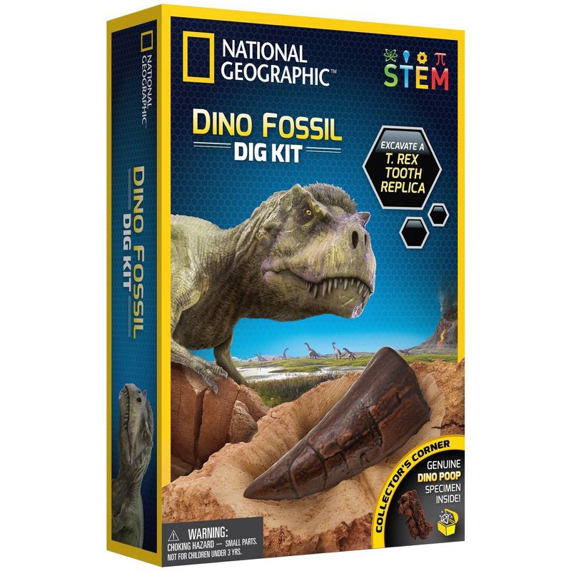 slide 1 of 4, National Geographic Dino Fossil Dig Kit, 1 ct