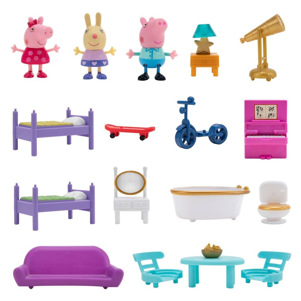 slide 2 of 3, Peppa Pig Fancy Family Home Playset, 1 ct