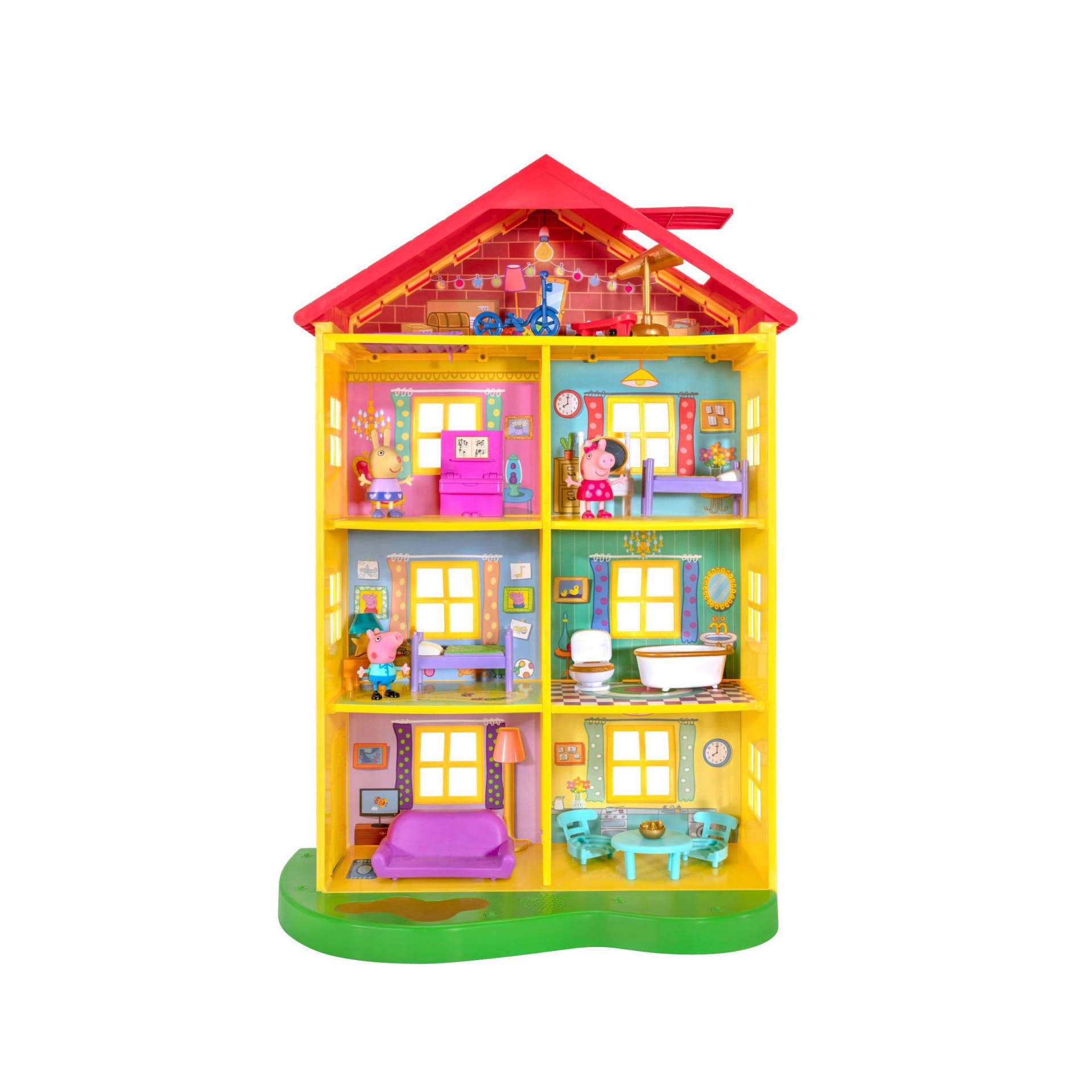 slide 1 of 3, Peppa Pig Fancy Family Home Playset, 1 ct