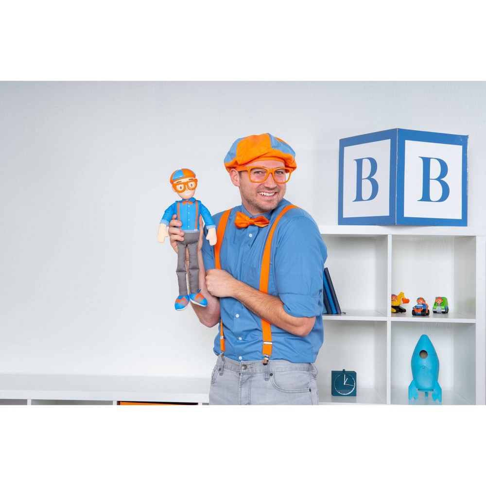 slide 5 of 5, Blippi My Buddy Figure with Sound Effects, 1 ct