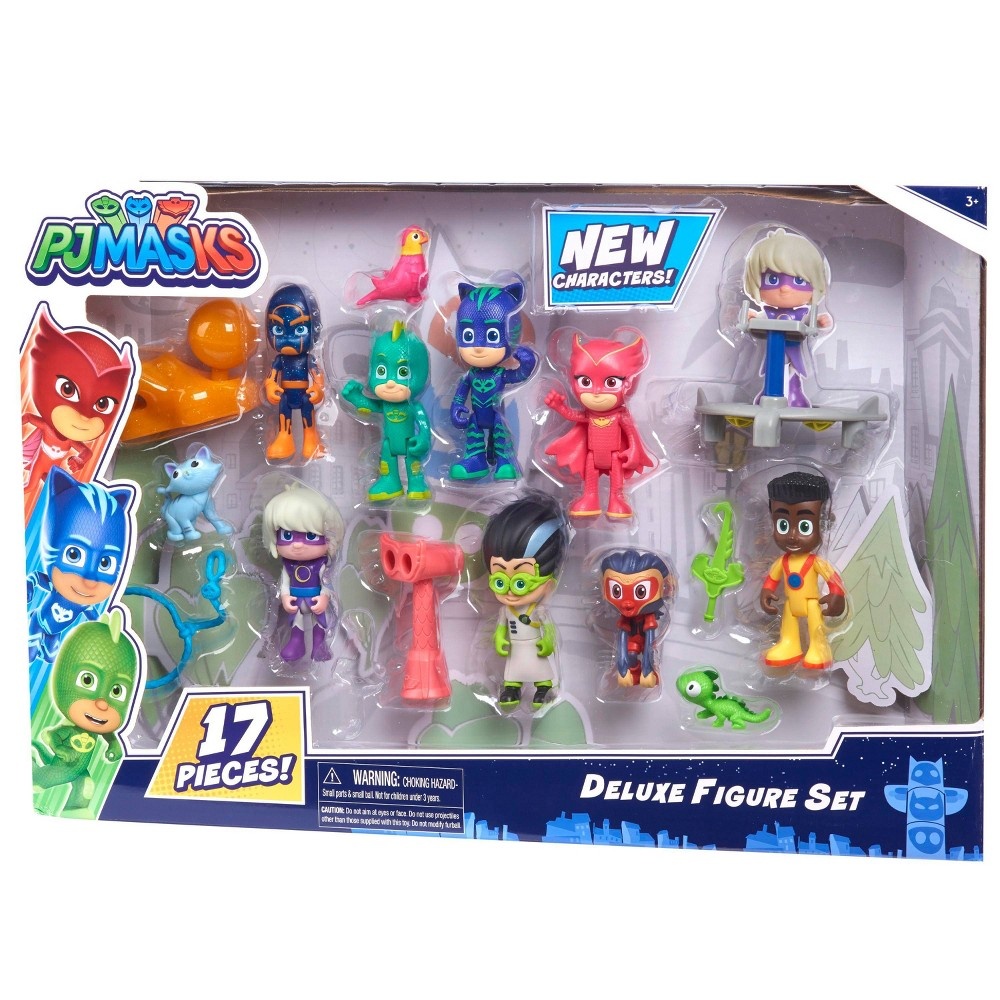 slide 3 of 7, PJ Masks Deluxe Figure Set, 1 ct