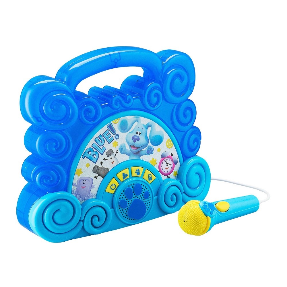 slide 3 of 9, Nickelodeon Blue's Clues and You Sing Along Boombox With Microphone, 1 ct