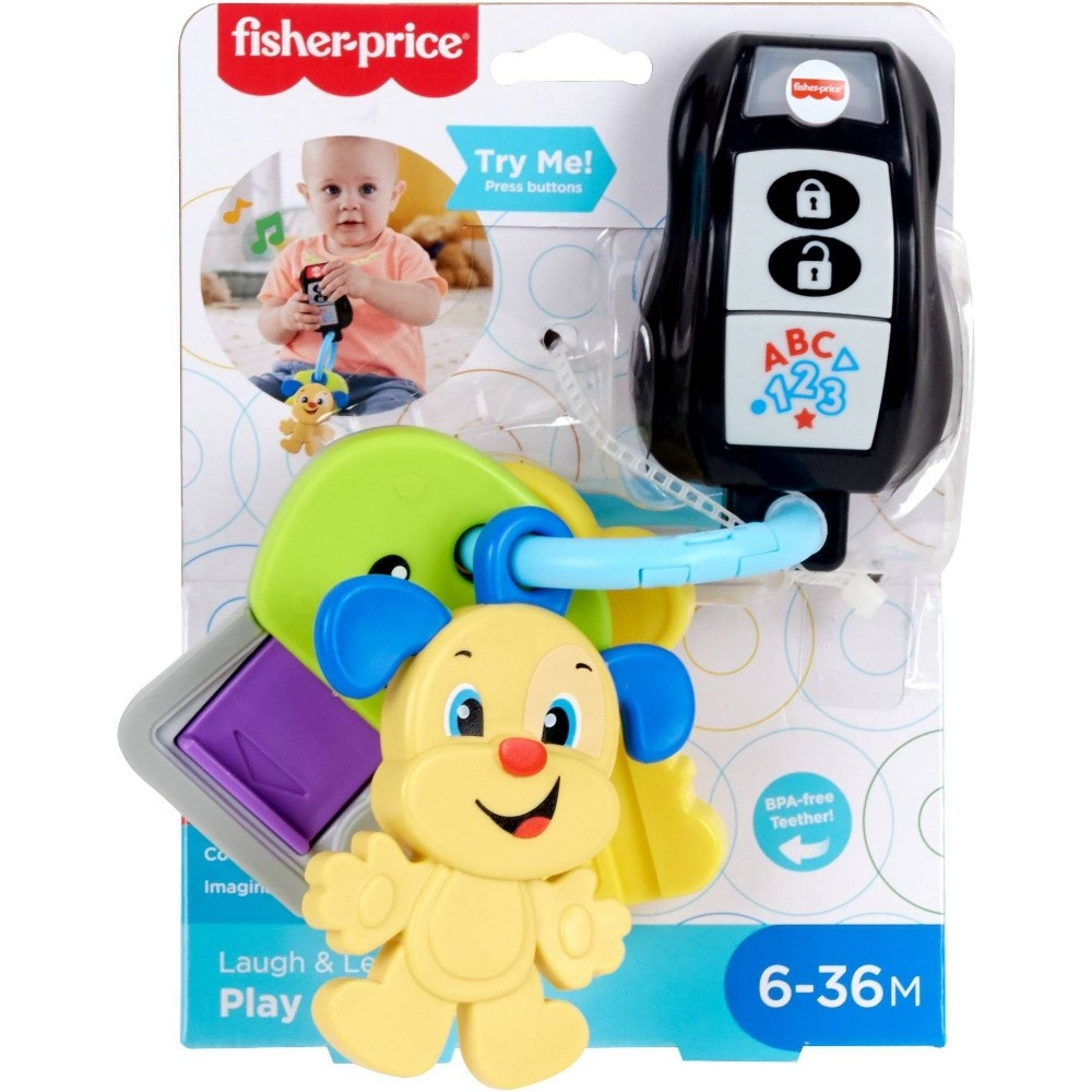 slide 6 of 6, Fisher-Price Laugh & Learn Play & Go Keys, 1 ct