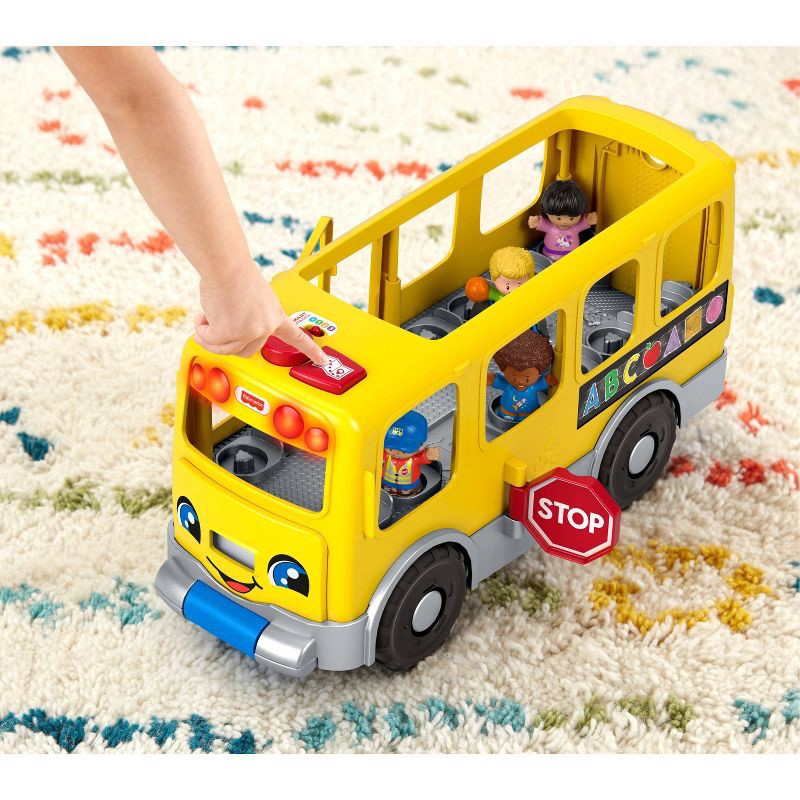 slide 3 of 6, ​Fisher-Price Little People Big Yellow Bus, 1 ct