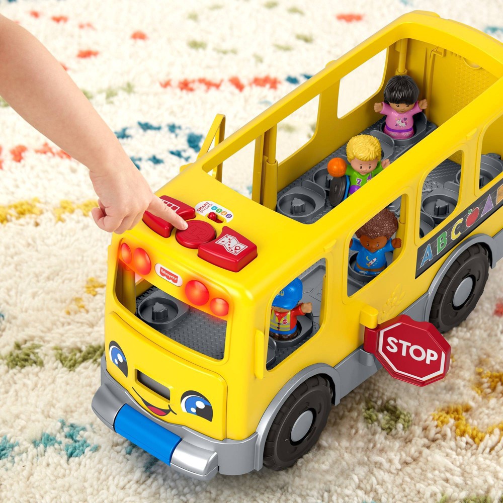 slide 3 of 6, ​Fisher-Price Little People Big Yellow Bus, 1 ct