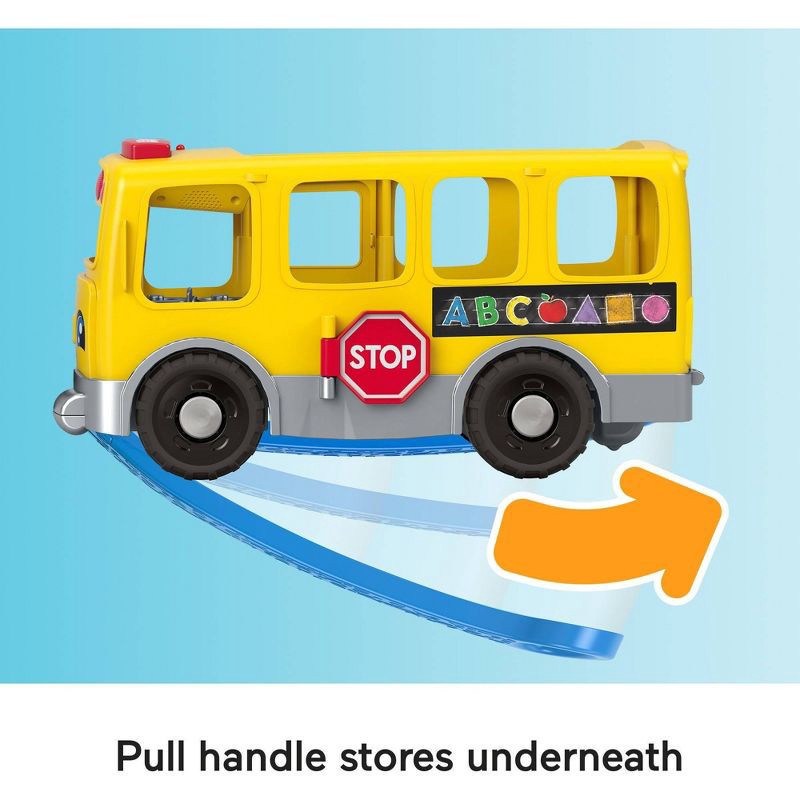 slide 4 of 6, ​Fisher-Price Little People Big Yellow Bus, 1 ct