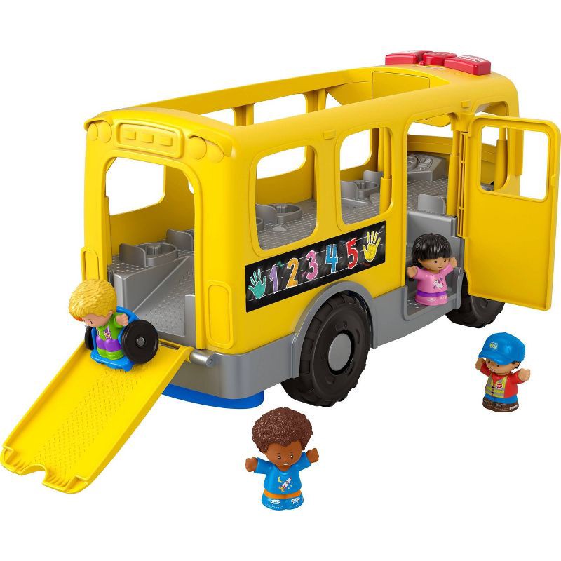 slide 4 of 6, ​Fisher-Price Little People Big Yellow Bus, 1 ct