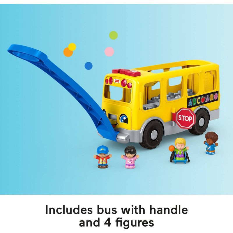 slide 5 of 6, ​Fisher-Price Little People Big Yellow Bus, 1 ct