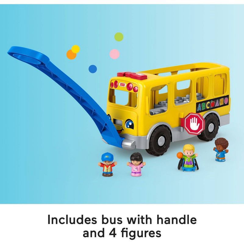 slide 5 of 6, ​Fisher-Price Little People Big Yellow Bus, 1 ct