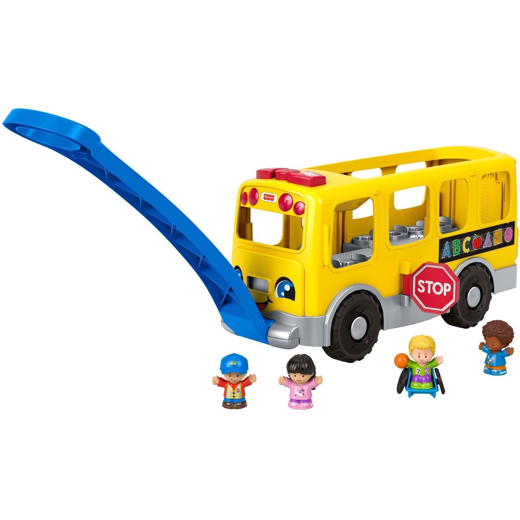 slide 1 of 6, ​Fisher-Price Little People Big Yellow Bus, 1 ct