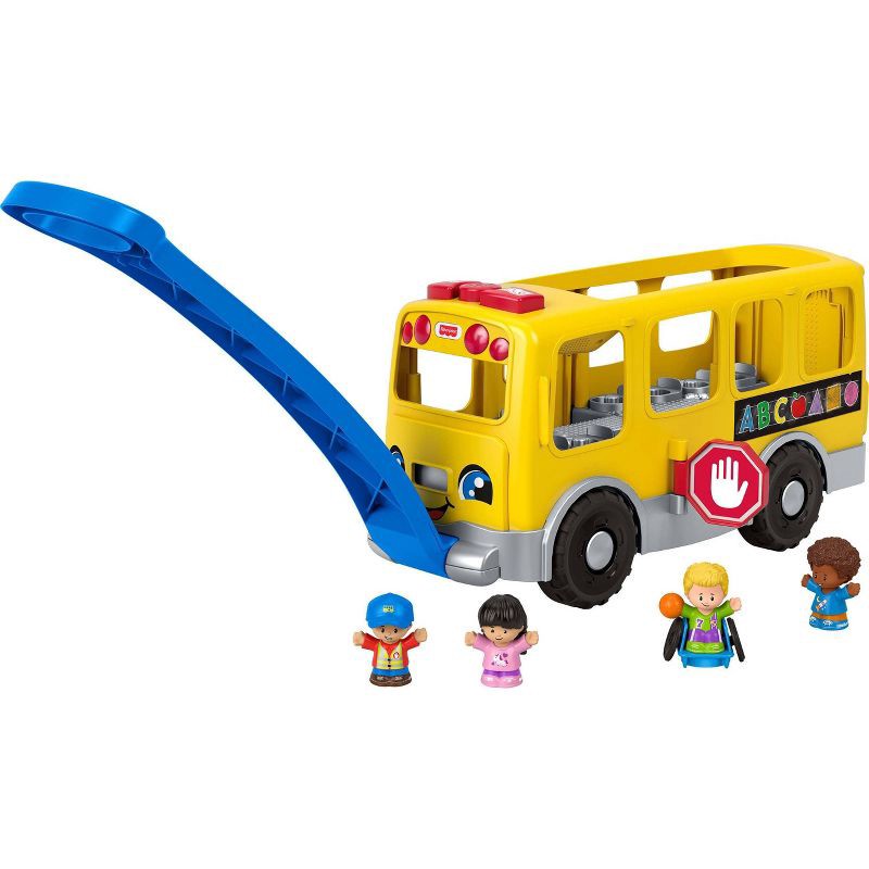 slide 1 of 6, ​Fisher-Price Little People Big Yellow Bus, 1 ct