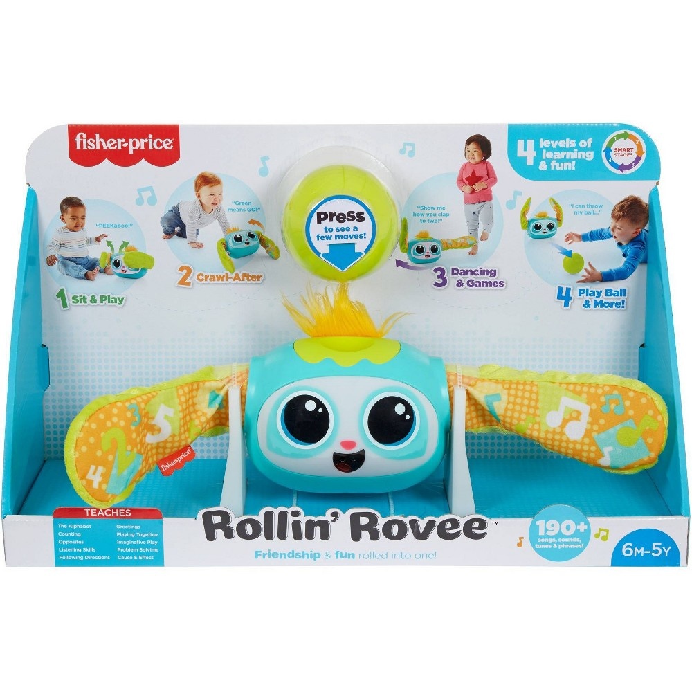 slide 5 of 6, Fisher-Price Rollin' Rovee, 1 ct