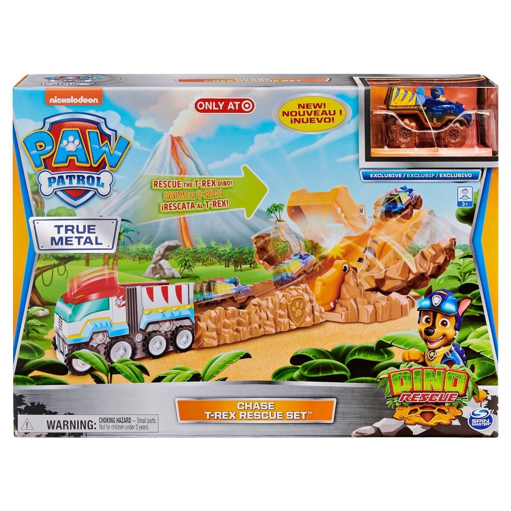 slide 7 of 8, PAW Patrol Dino Rescue Chase's T-Rex Rescue Playset, 1 ct