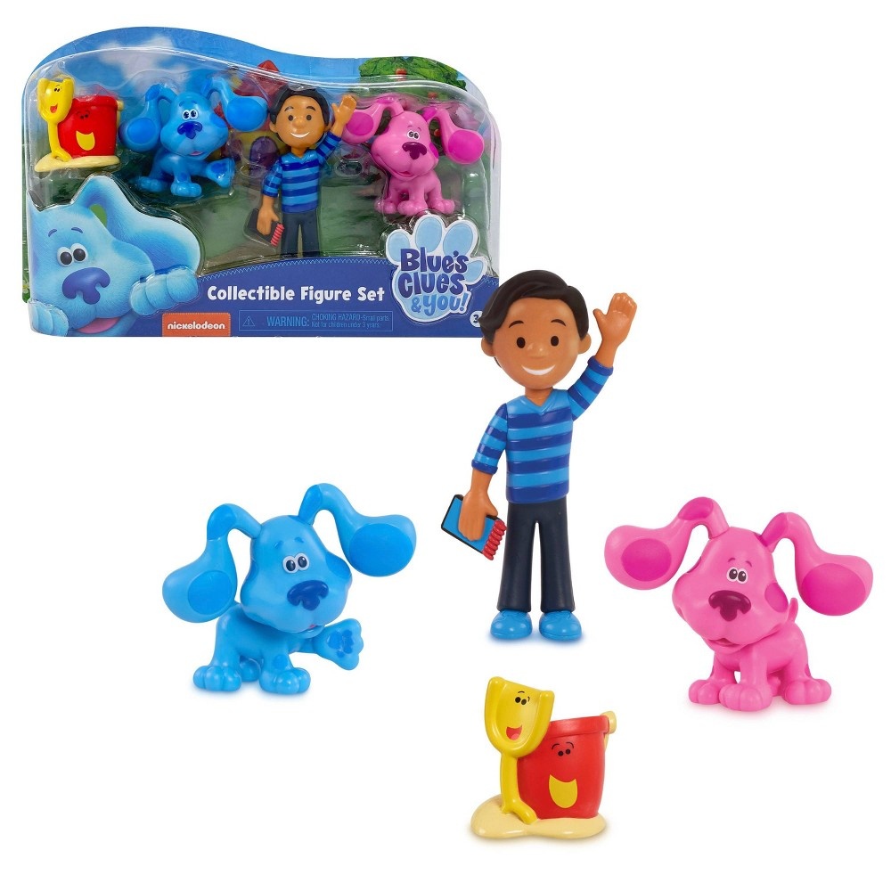 slide 6 of 6, Blue's Clues & You! Collectible Figure Set, 4 ct