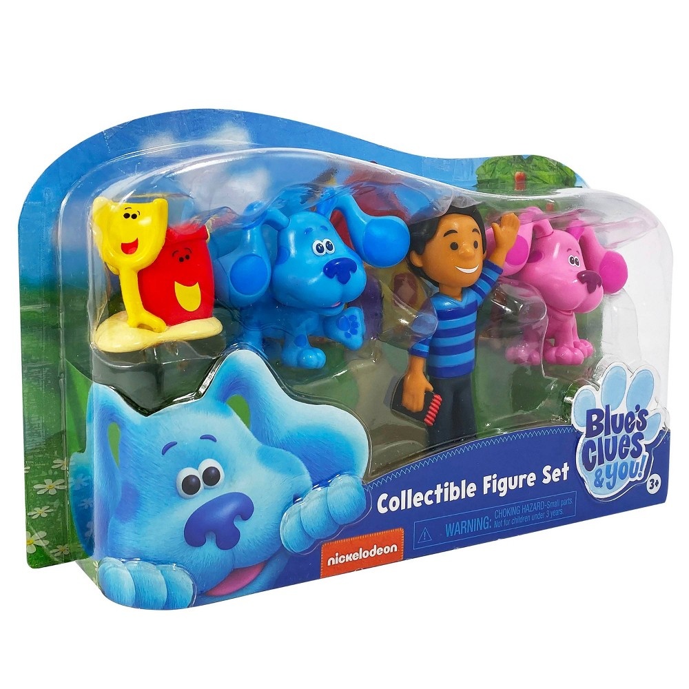 slide 3 of 6, Blue's Clues & You! Collectible Figure Set, 4 ct