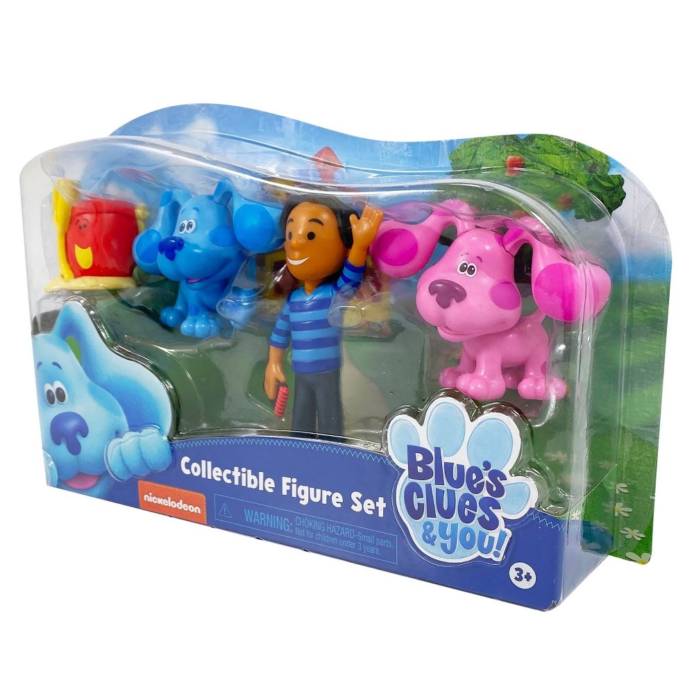 slide 4 of 6, Blue's Clues & You! Collectible Figure Set, 4 ct