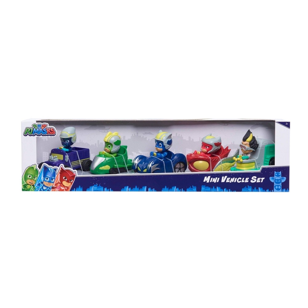 slide 14 of 21, PJ Masks Mini Vehicle Set, 5 ct