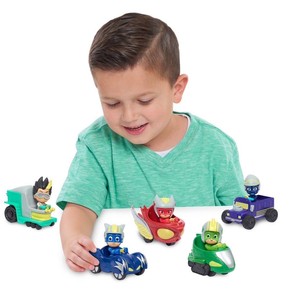 slide 21 of 21, PJ Masks Mini Vehicle Set, 5 ct