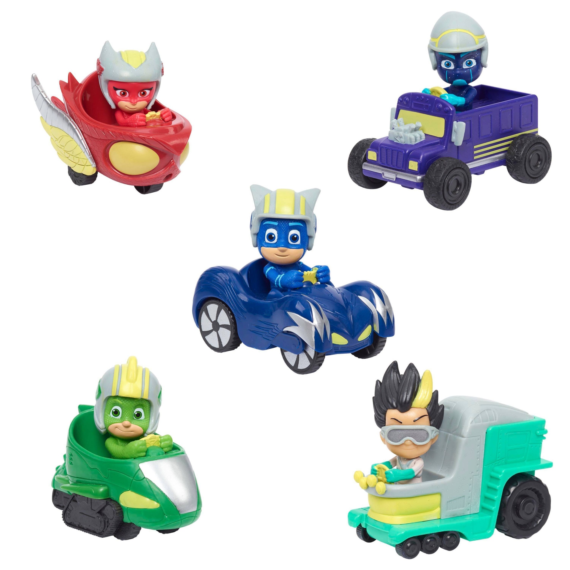 slide 1 of 21, PJ Masks Mini Vehicle Set, 5 ct