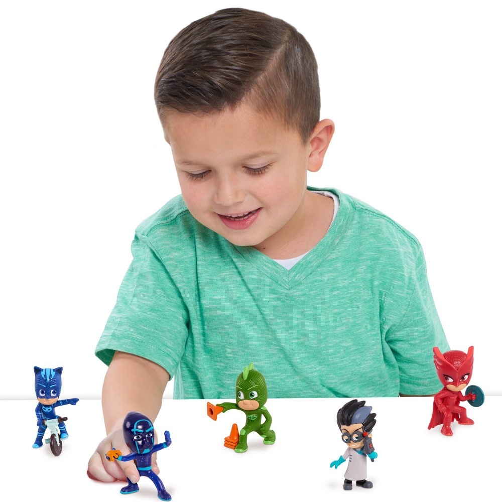 slide 11 of 11, PJ Masks Collectible Figure Set, 5 ct