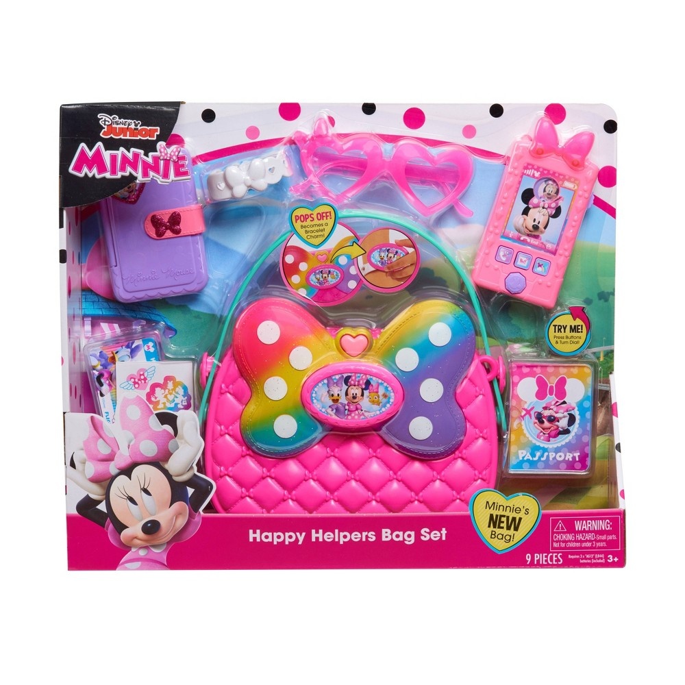 slide 2 of 5, Disney Junior Minnie Mouse Happy Helpers Bag Set, 1 ct