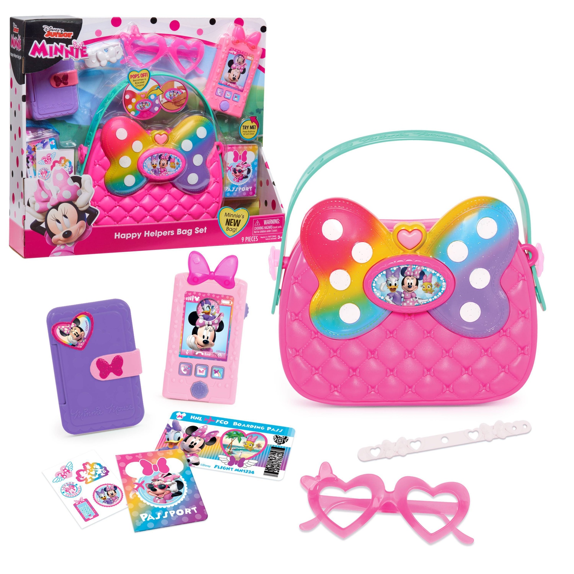 slide 1 of 5, Disney Junior Minnie Mouse Happy Helpers Bag Set, 1 ct