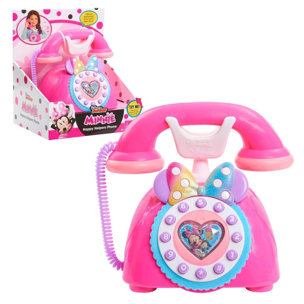 slide 4 of 7, Disney Junior Minnie Mouse Happy Helpers Phone, 1 ct