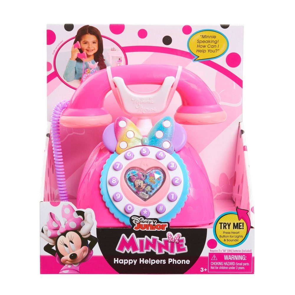 slide 5 of 7, Disney Junior Minnie Mouse Happy Helpers Phone, 1 ct